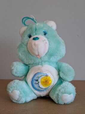 Vintage 1983 Bedtime Bear Care Bears American Greeting, Kenner